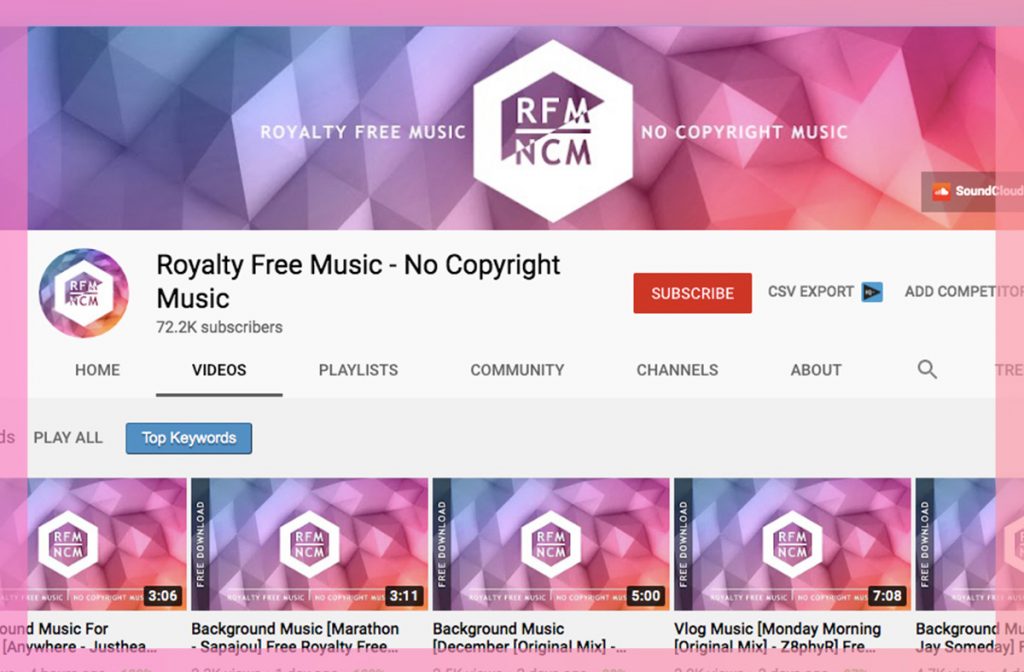 Places to Get Free Music for YouTube